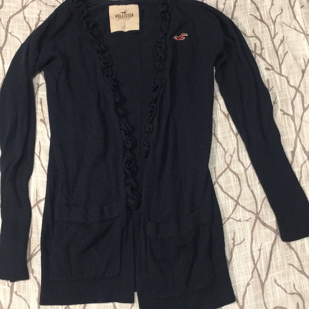Hollister oversized  Navy Blue cardigan